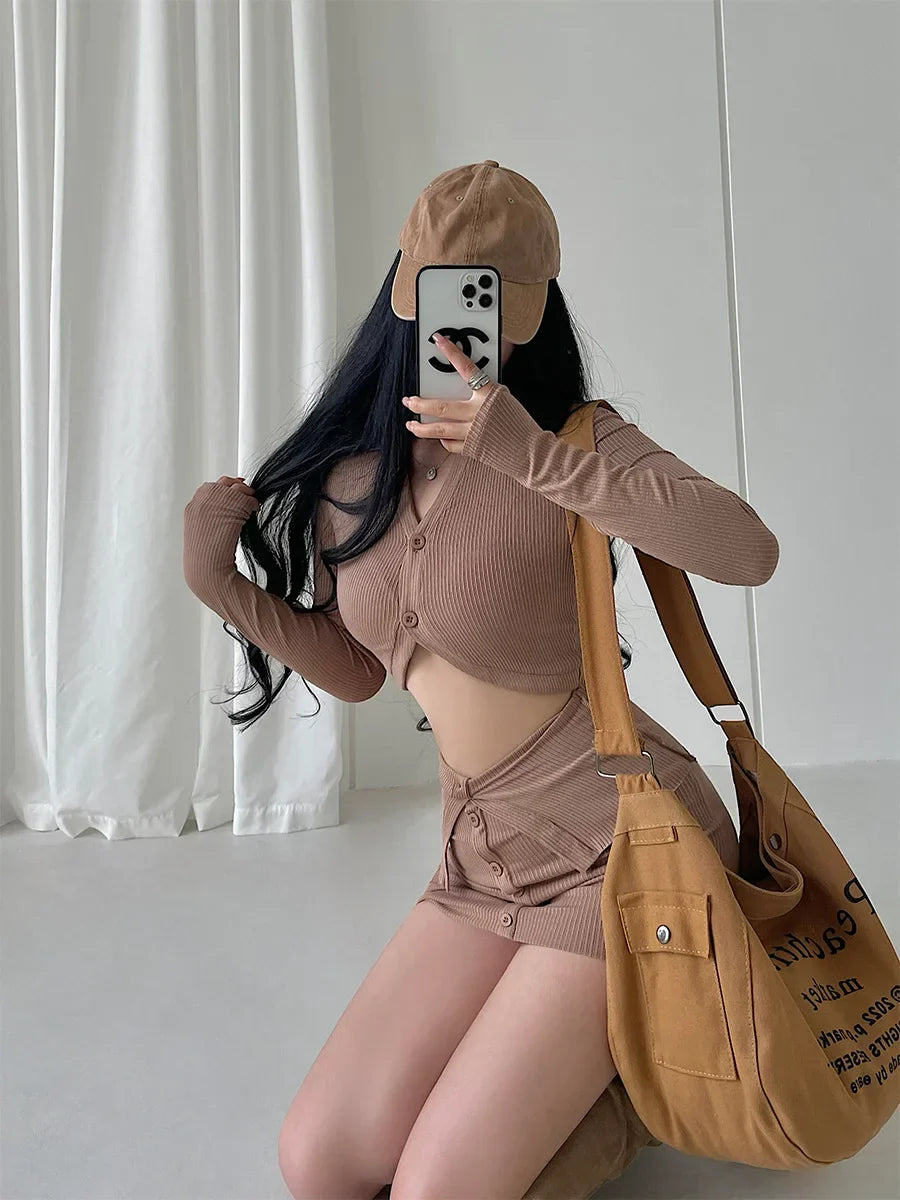 Sommarkvällsset för Dam i Lätt Bomull med Elastisk Midja och Raka Byxor – Perfekt för Varma Kvällar 2