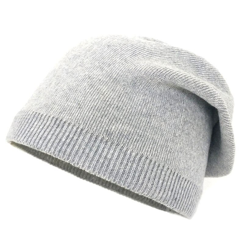 Kvinnors Stickad Hatt Mjuk Akryl Design-3