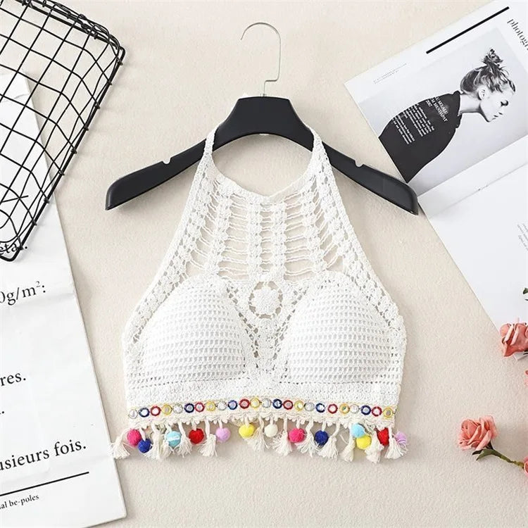 Variant image for Dam Tank Top Bohemisk Polyester Elastisk Snitt-6