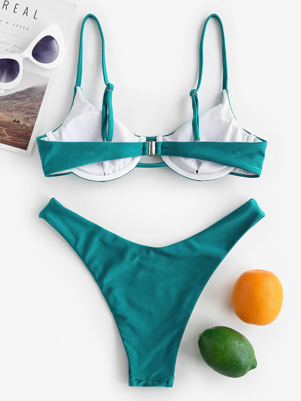 Dam Hög Midja Byxor Lätta Bomull för Sommar-3