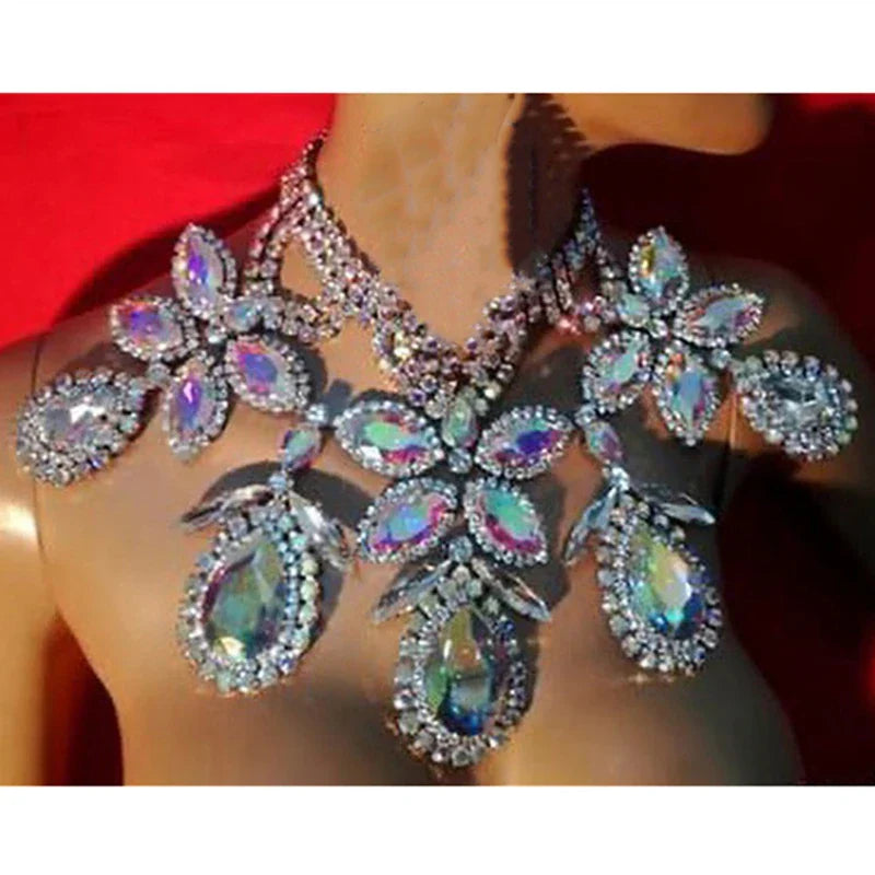Variant image for Dam Halsband Geometrisk Design Koppar Zirkonium-1