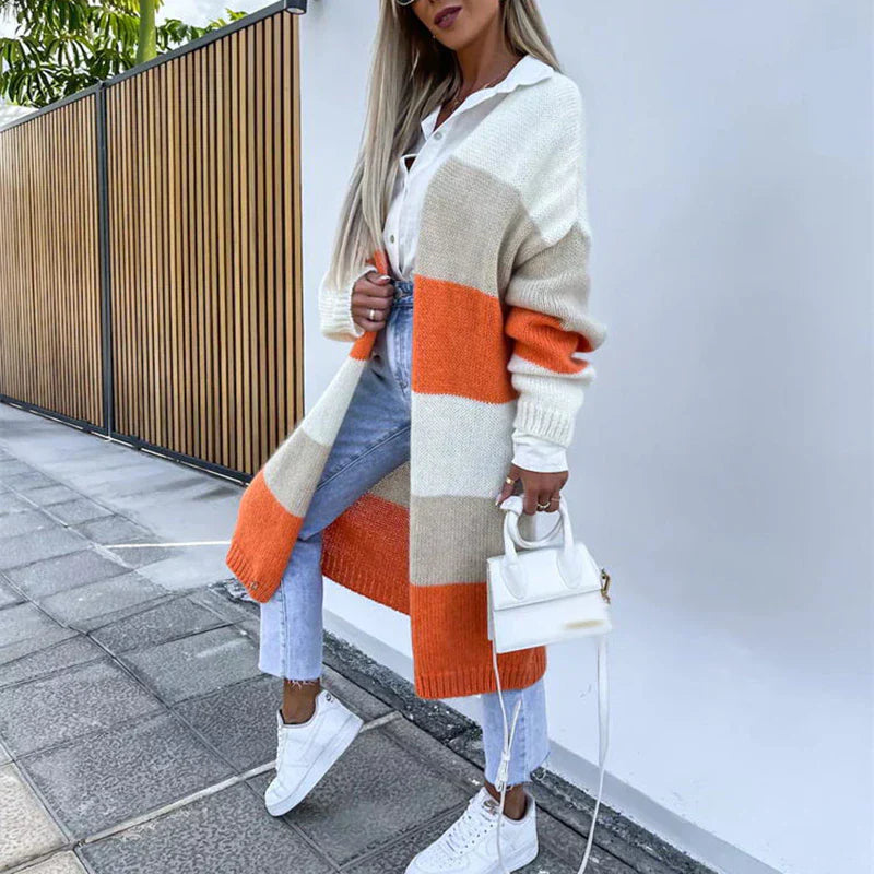 Dam Cardigan Vattentät Design Modern Tyg 2