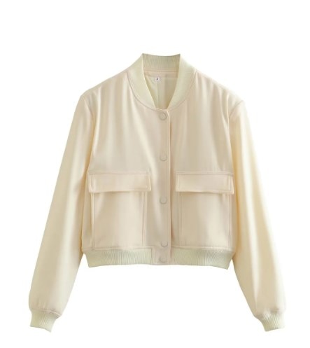 Damjacka Bomberjacka Quiltad Polyester-Bomull 6