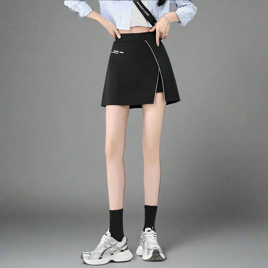 Dam Mini Kjol Modern Nylon Spandex-1