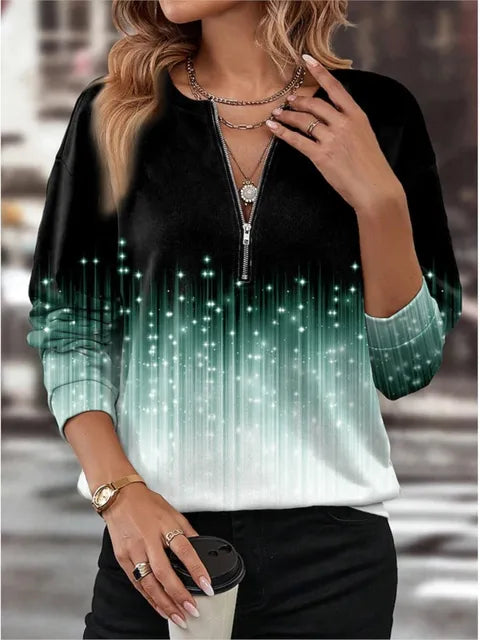 Bohemisk Blus Dam i Vit 100% Bomull – Avslappnad Passform för Vardag och Fest 3