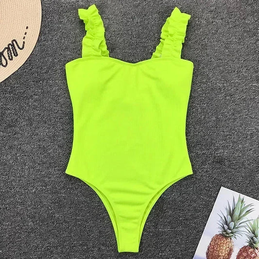 BaddrÀkt Dam En-delad Shaping Polyamid Polyester Spandex-1