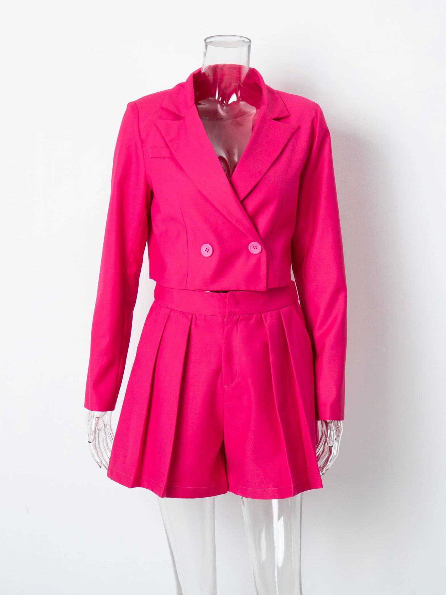 Variant image for Dam Shorts Set Hög Midja Bomullsblandning-8