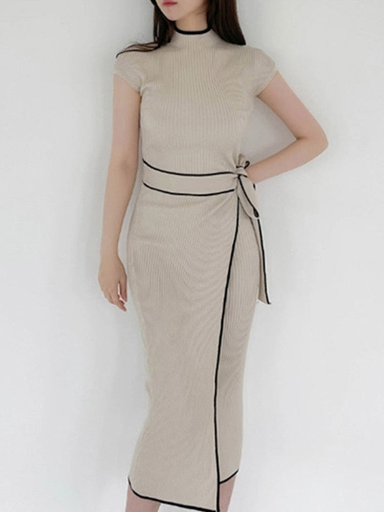 Variant image for Dam Midiklänning A-linje Akryl Vintage Elegant Tidlös-3