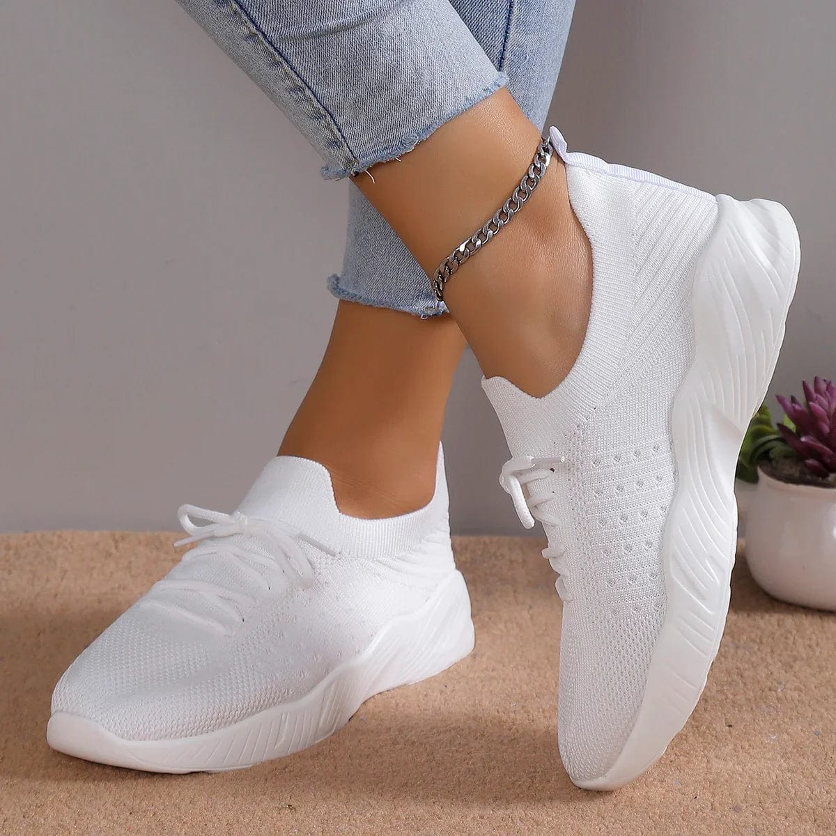 Variant image for Herrskor Ortopediska Sneakers Lätta Material-10