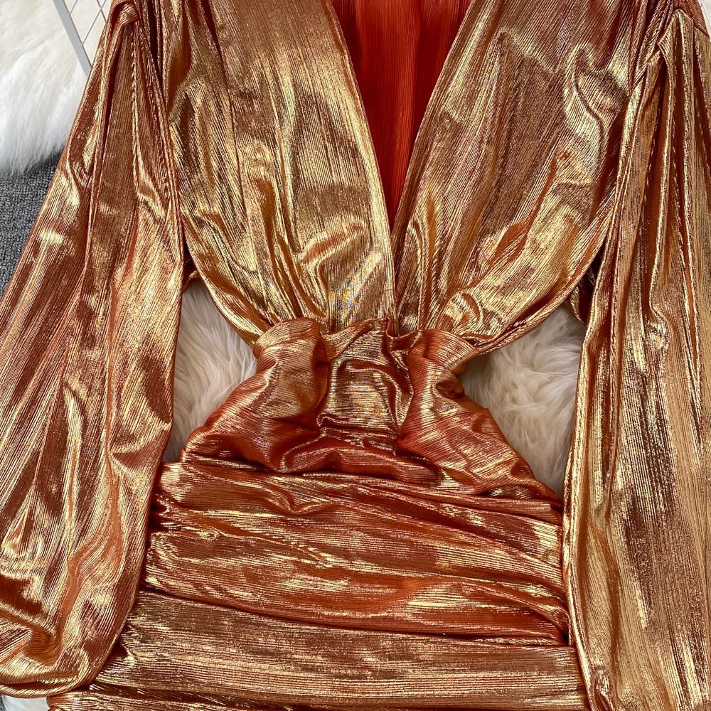 Kvinnors Miniklänning A-linjeformad Lång Ärmar Polyester 2