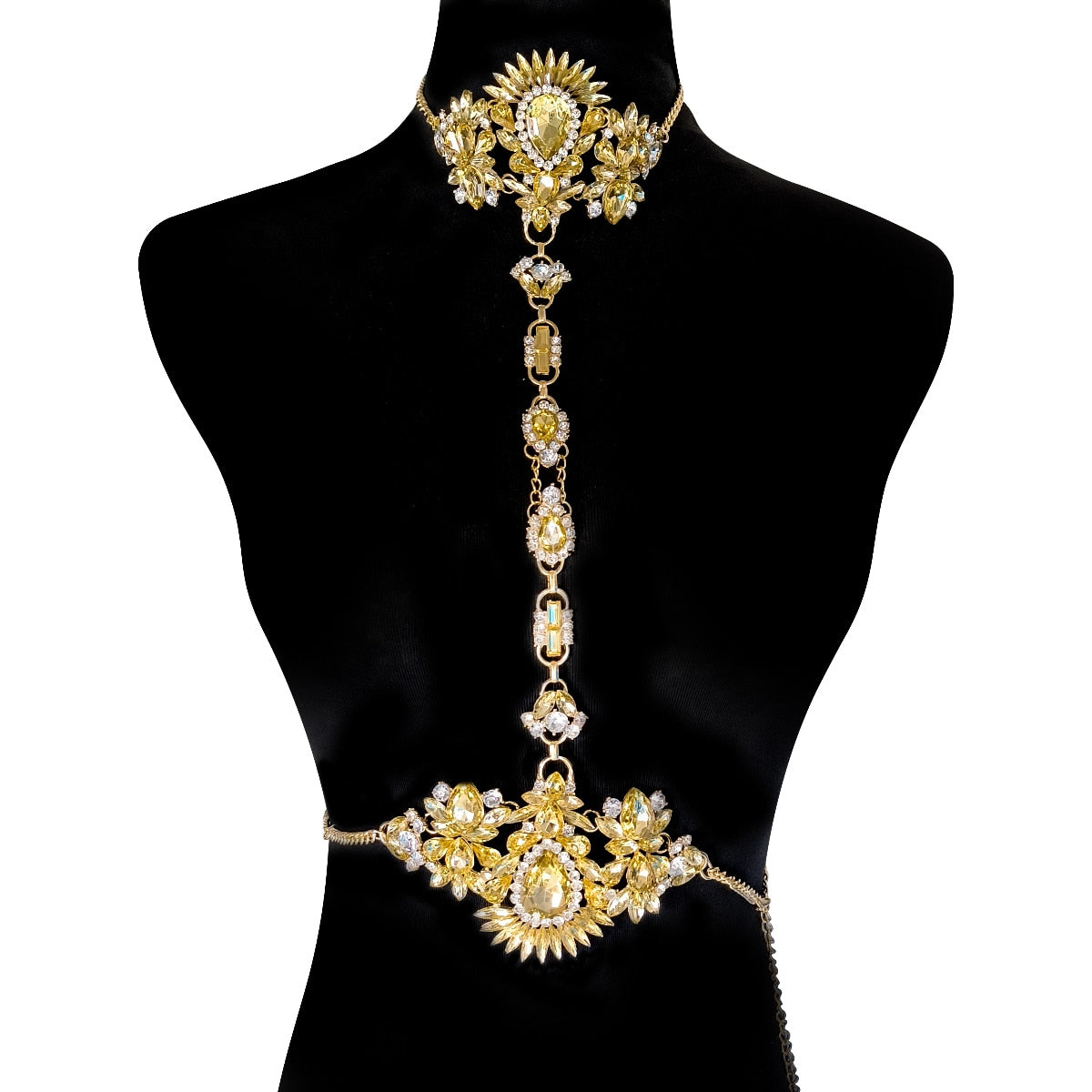 Variant image for Dam Halsband Kedjehalsband Geometrisk Zinklegering med Dekorativa Ädelstenar-6