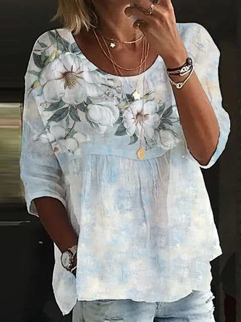 Variant image for Dam Blus Lätt Elegant Polyester-1