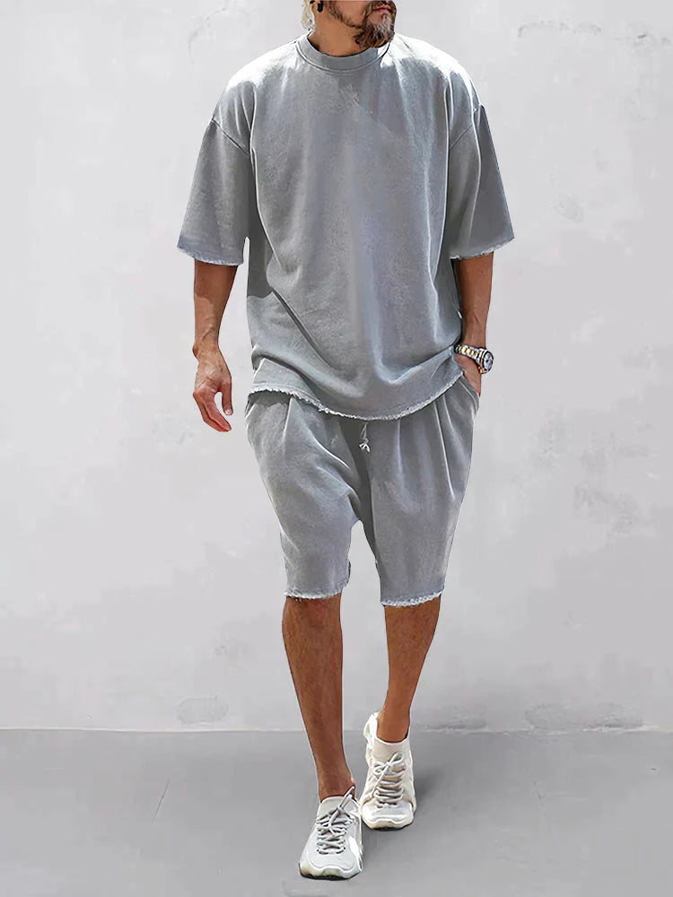 Variant image for Damer Överdimensionerat Set Urban Stil Mjukt Andningsbart Tyg-5