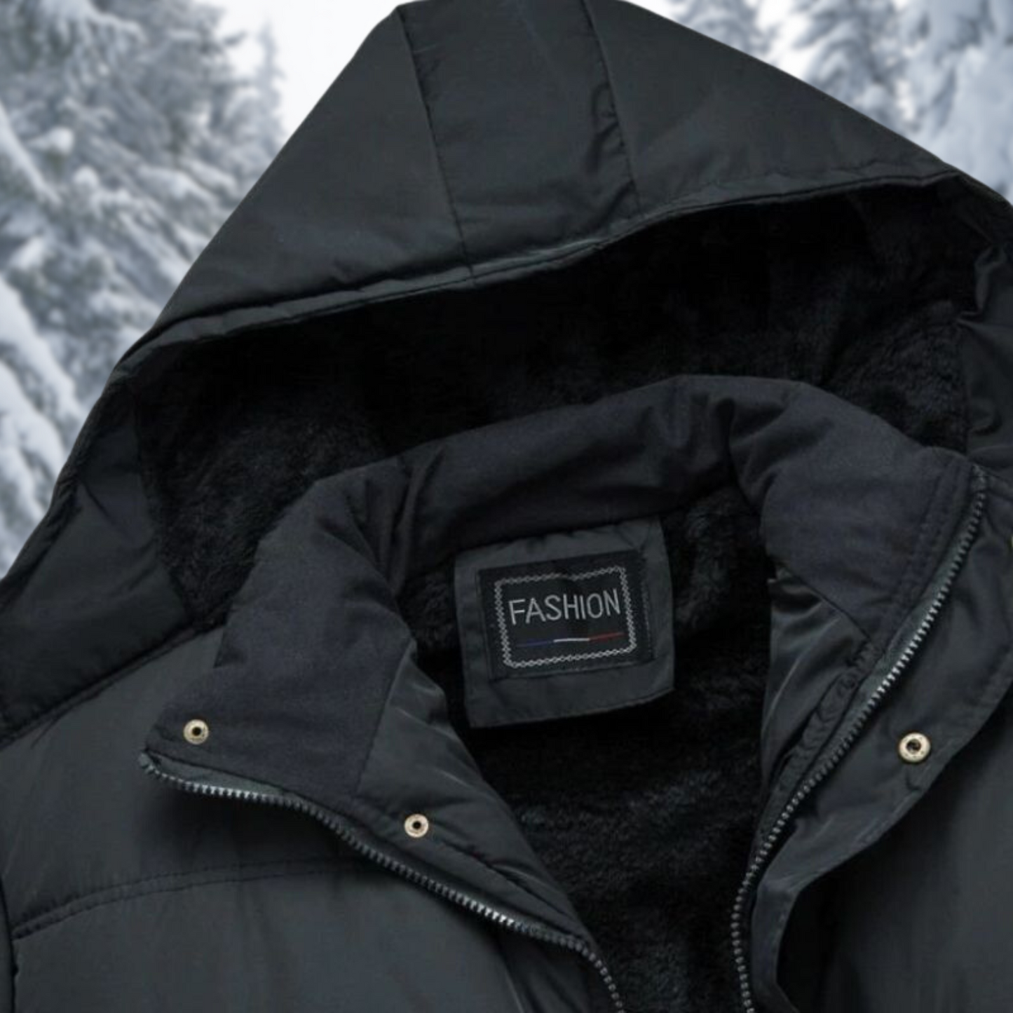 Herrjacka Vinter Modern Design Värmande Polyester 3