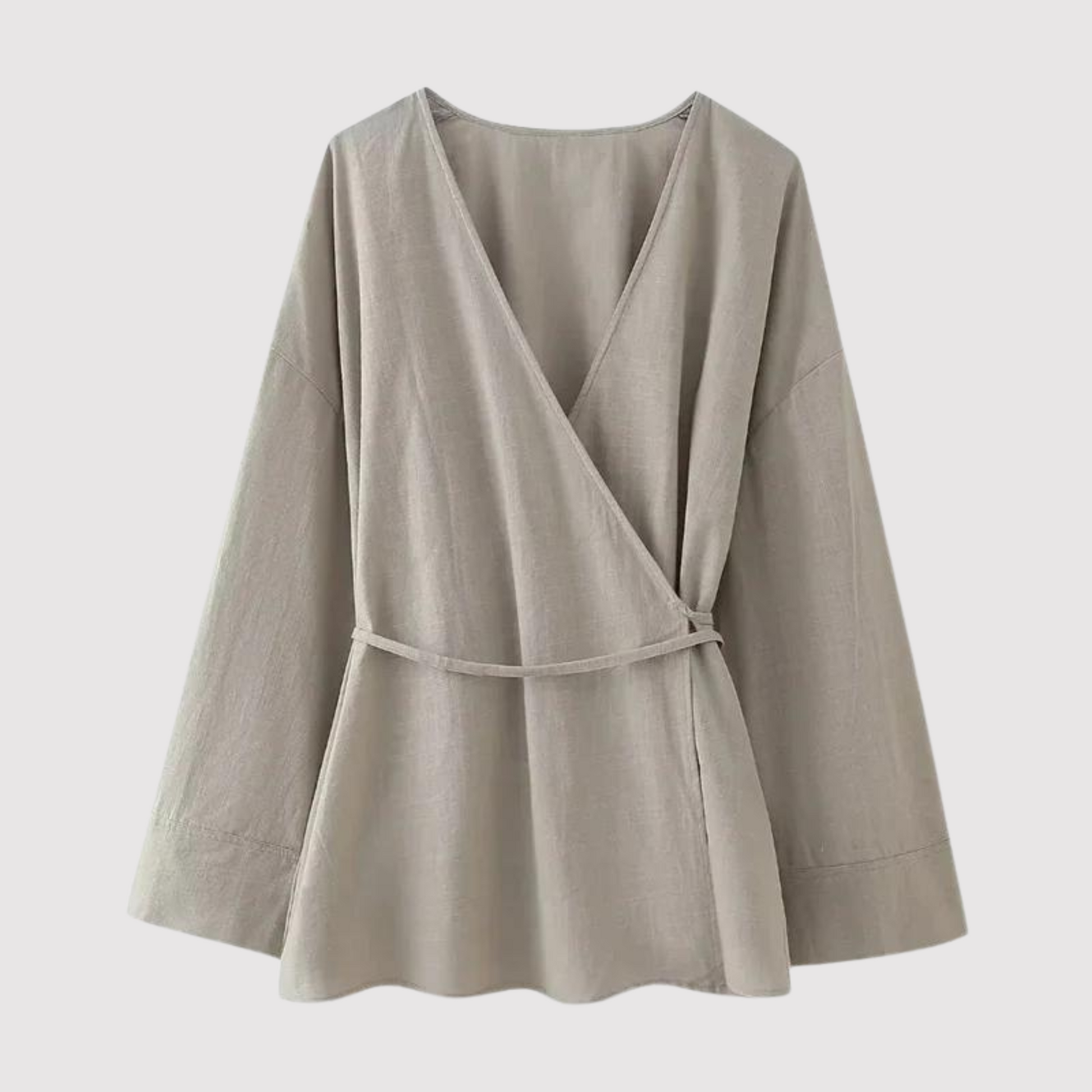 Kvinnors Skjorta Avslappnad Bomull-3