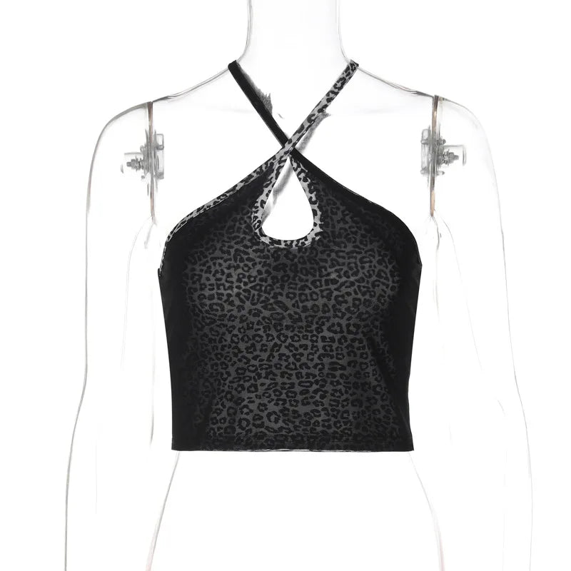 Festtoppar Dam Kort Topp Elastisk Polyester Spandex 6