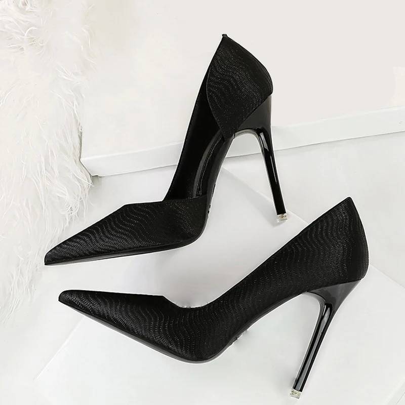 Variant image for Dam Stilettskor PU Design Gummisula Elegant Extra Hög Klack-5