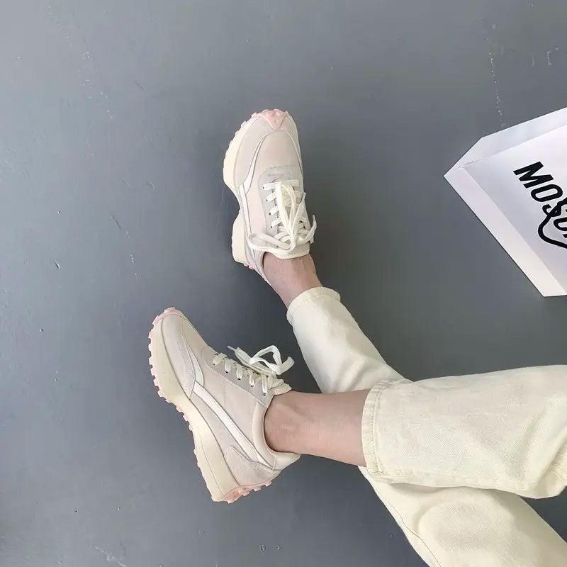 Barnskor Sneakers Rund Tå Kalvveley Hållbara och Bekväma-4
