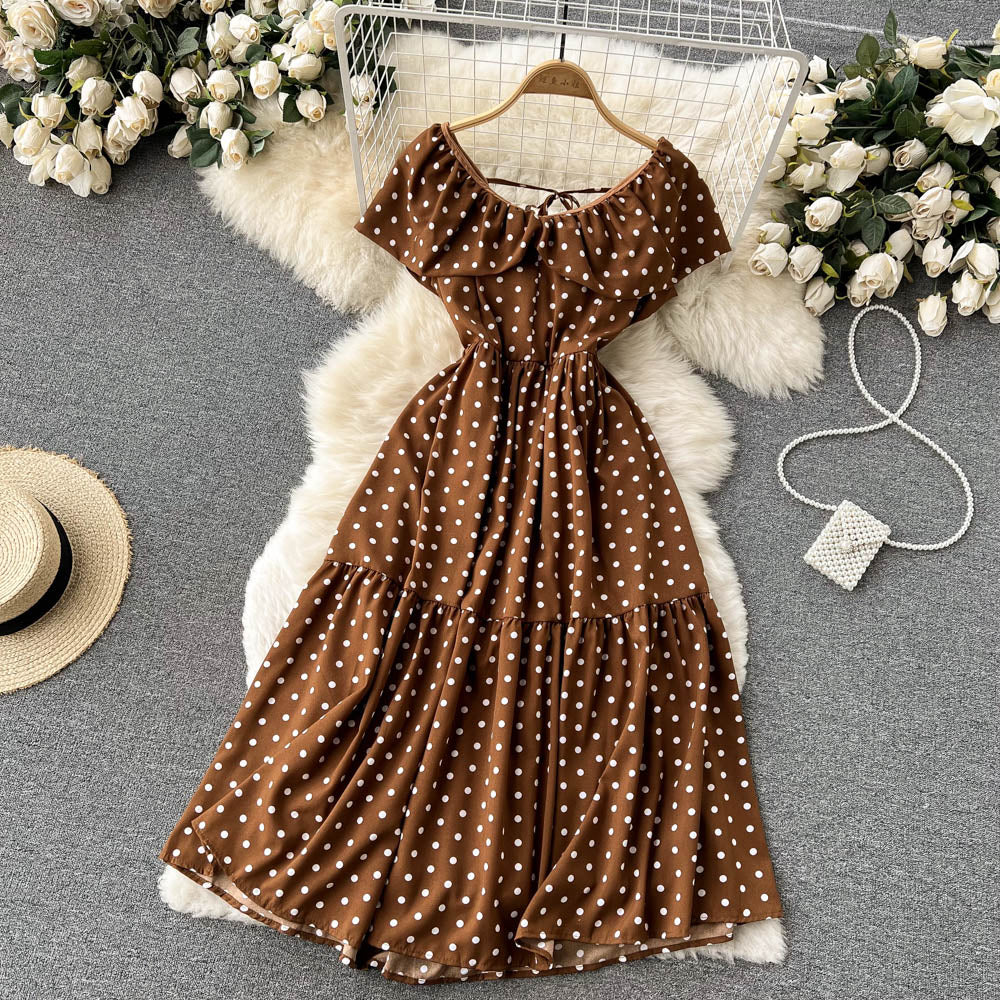 Variant image for Kvinno Midi Klänning A-Linje V-Hals Polyester-7