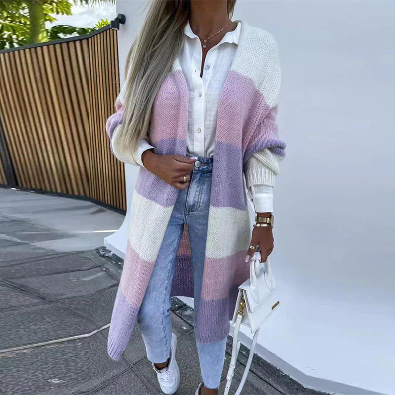 Dam Cardigan Vattentät Design Modern Tyg 4