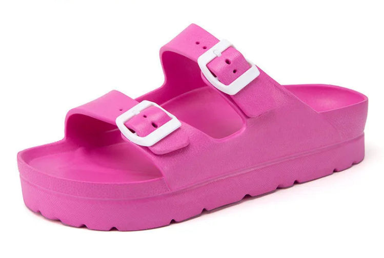 Sandaler Dam Plattform i Syntetiskt Läder – Chic Design för Sommar och Avslappnade Tillfällen, Storlek 36-41 5