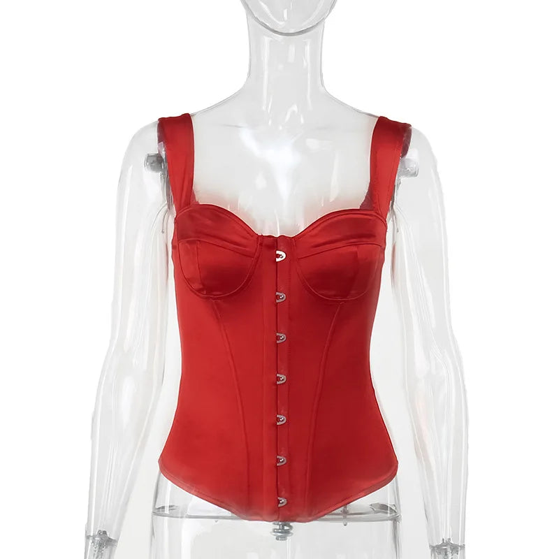 Dam Tank Top Monokrom Polyester Hög Elasticitet-5