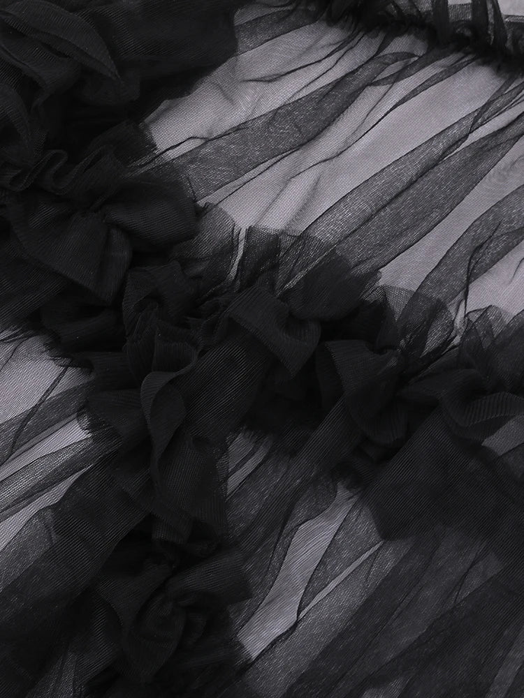 Dam Klänning Midi Enkel Design Bomullspolyester-6