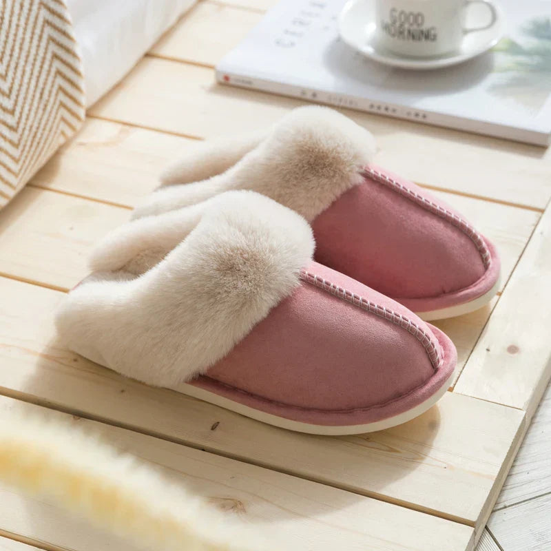 Variant image for Dam Tofflor Fodrat Material Mysiga Slip-On Design-21