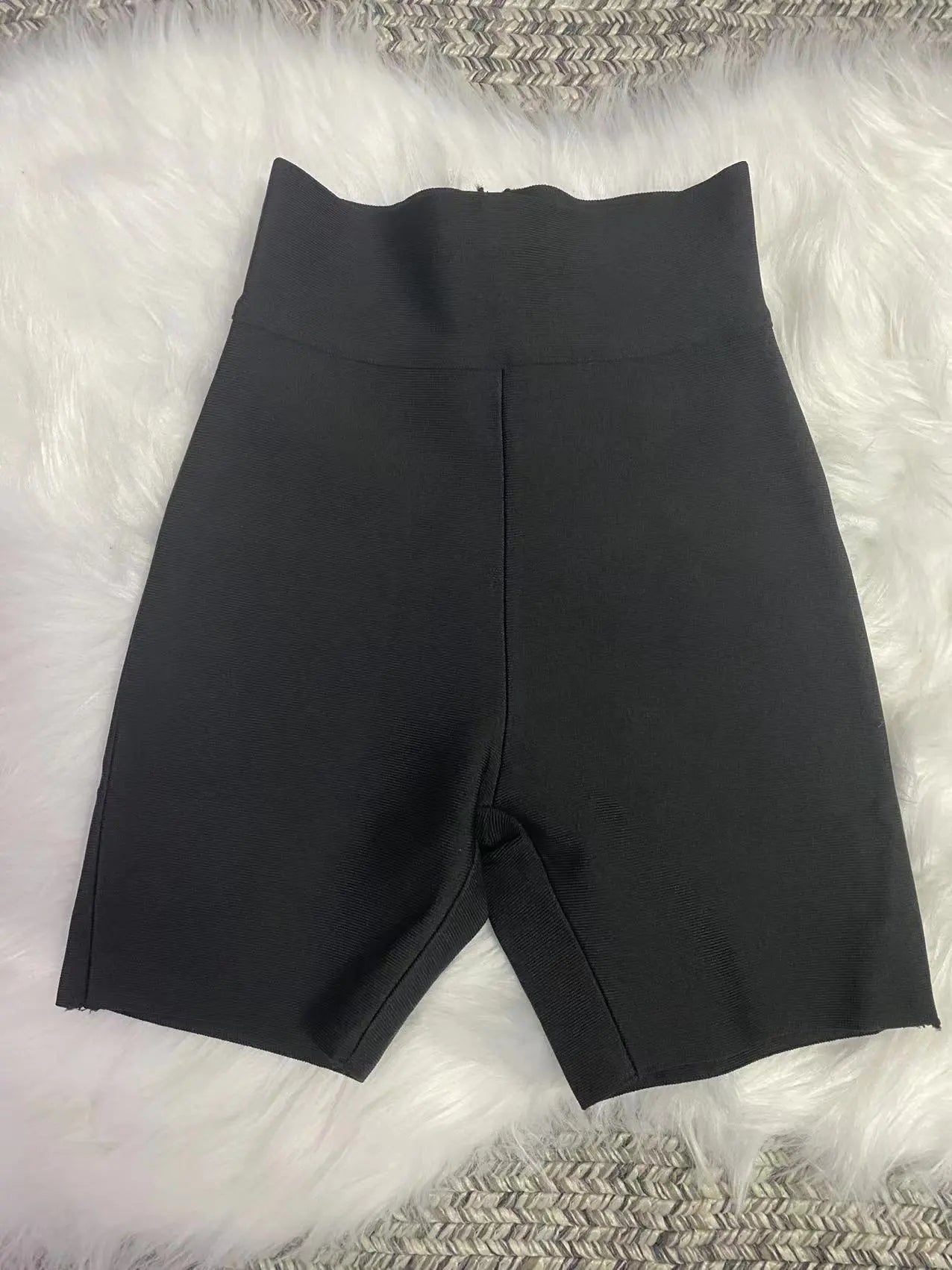 Träningsshorts Dam Midjehöga Polyester Bekväm Design-1