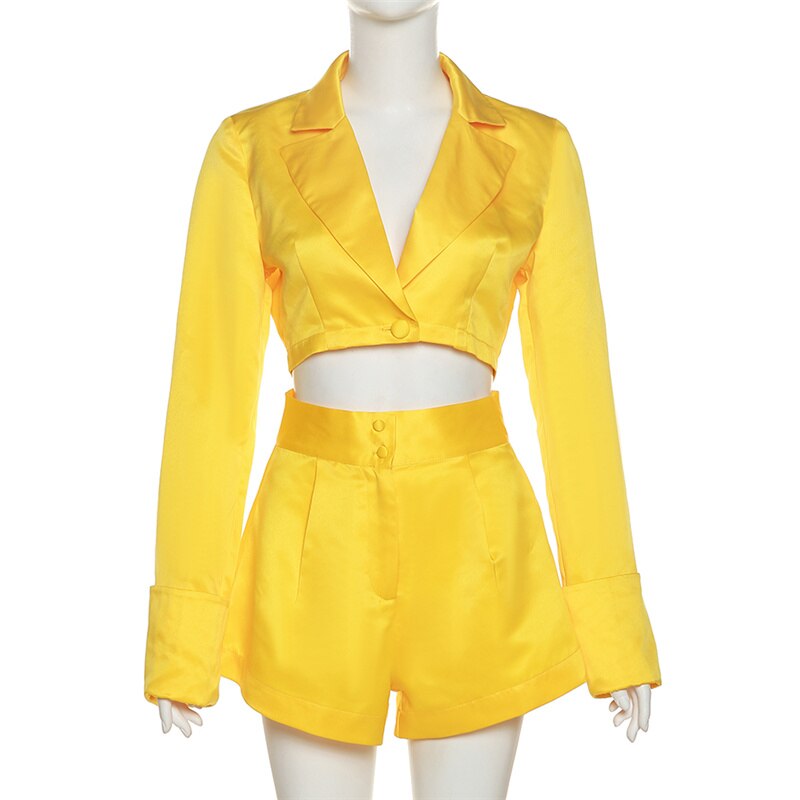 Variant image for Dam Kort Set V-ringning Spandex Polyester-2