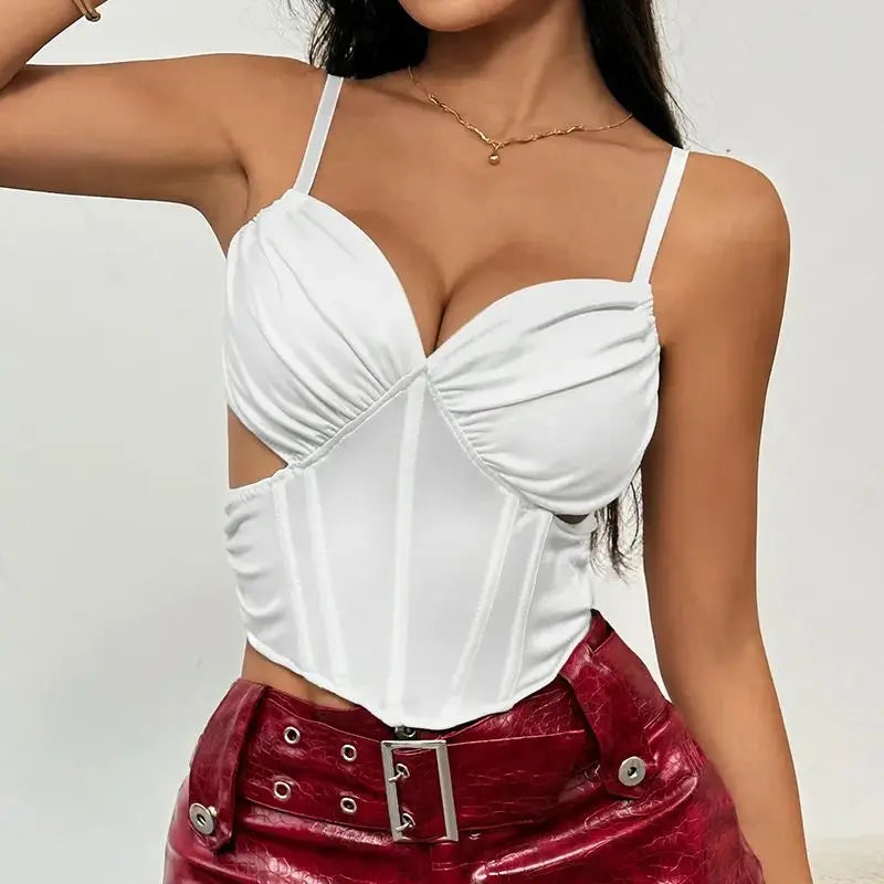 Dam Bustier Monokrom Design Polyester Spandex-2