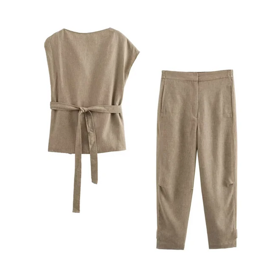 Dam Set Avslappnad Polyester 1