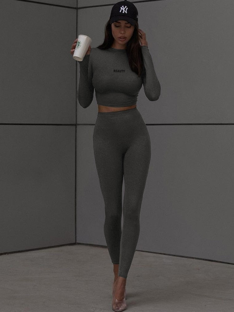 Variant image for Dam Sporttop Hög Midja Spandex Polyester-3
