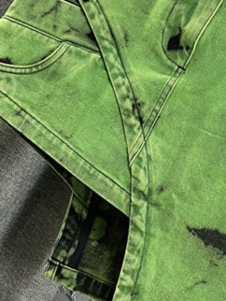 Dam Minikjol Asymmetrisk Bomull för Vår- och Sommarstil-6