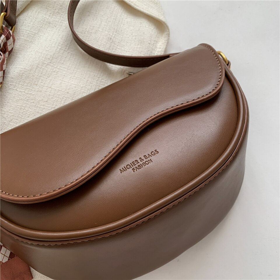 Damväska i Syntetläder med Avtagbar Rem – Vintage Design, Flera Förvaringsfack, Elegant Axelväska för Kvällsevenemang 6