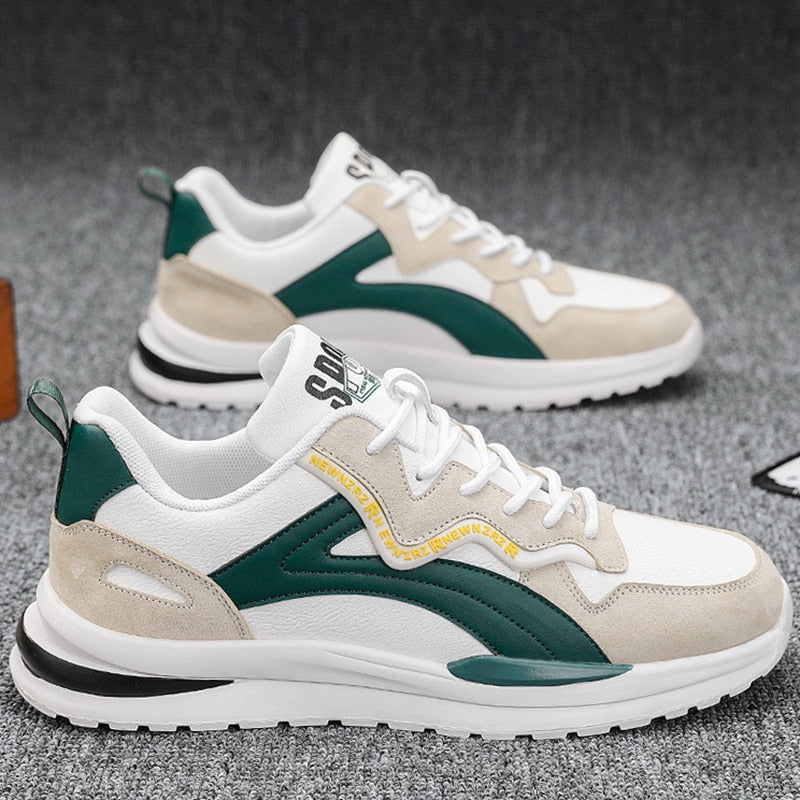 Dam Sneakers Modern Design Andningsbart Material Lätta-2