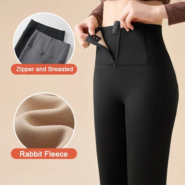 Variant image for Dam Leggings Hög Midja Sömlös Spandex Nylon för Träning och Vardagsbruk-5