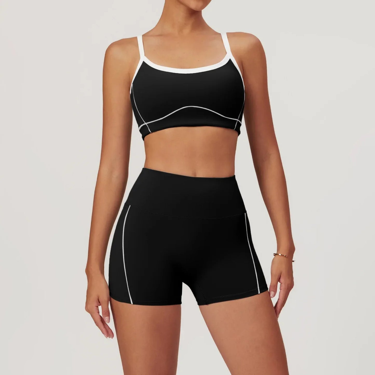 Variant image for Dam Leggings Hög Midja Sportig Nylon Spandex-5