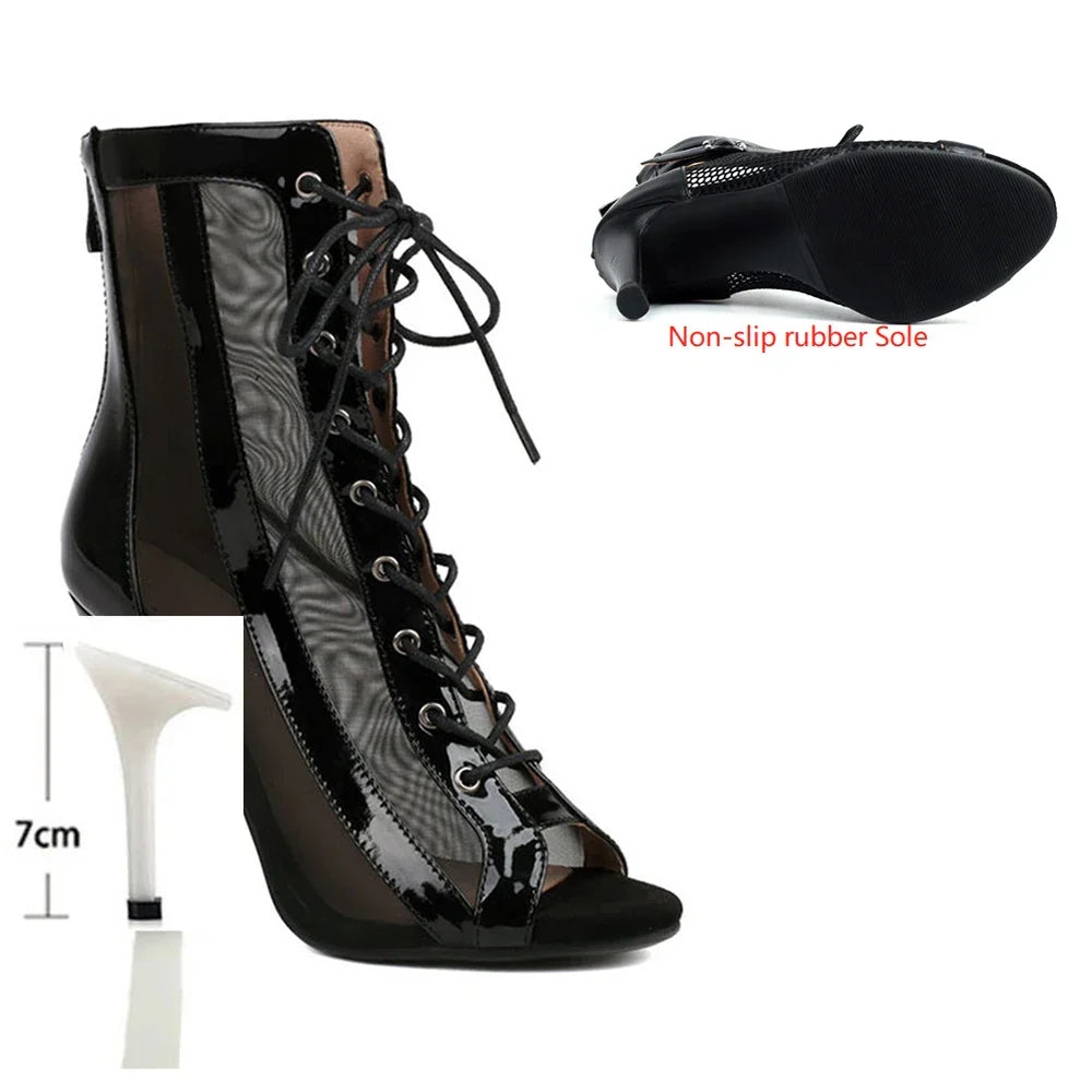 Variant image for Dam Skor Fotledskor Läder Elegant Klack-13