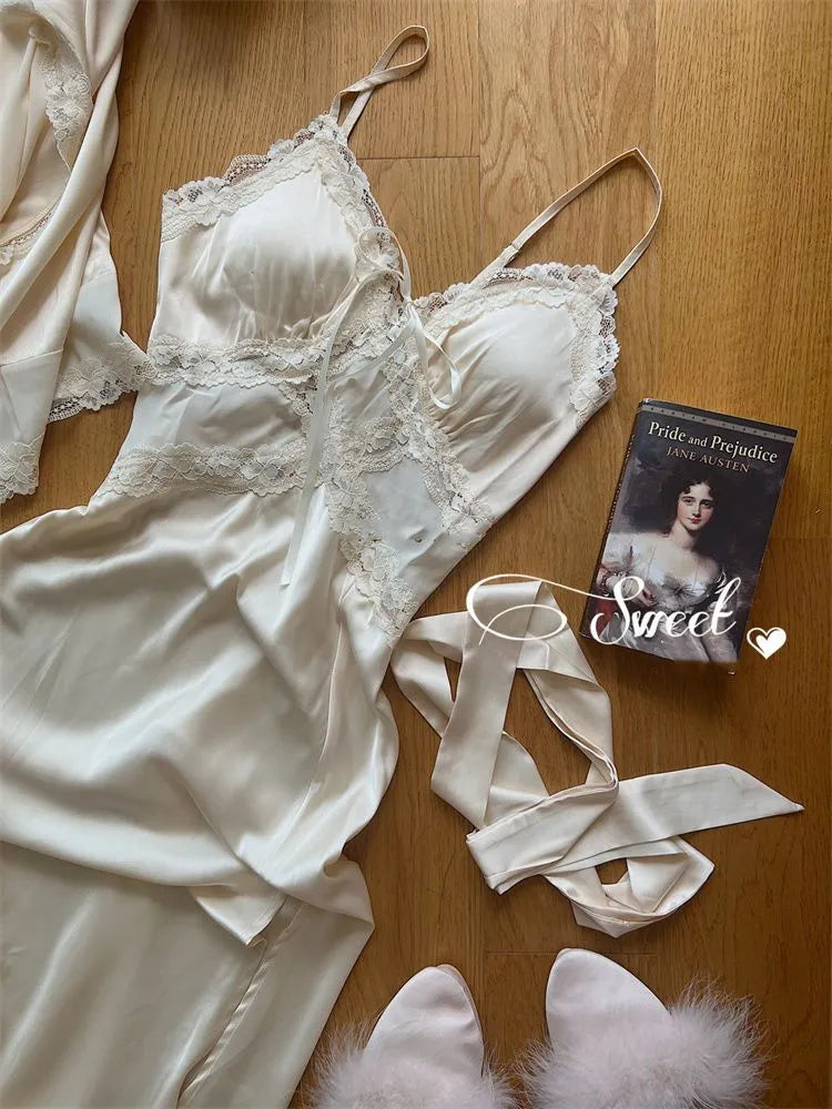 Dam Nattklänning A-linjeformad V-ringad Silke Polyester-5