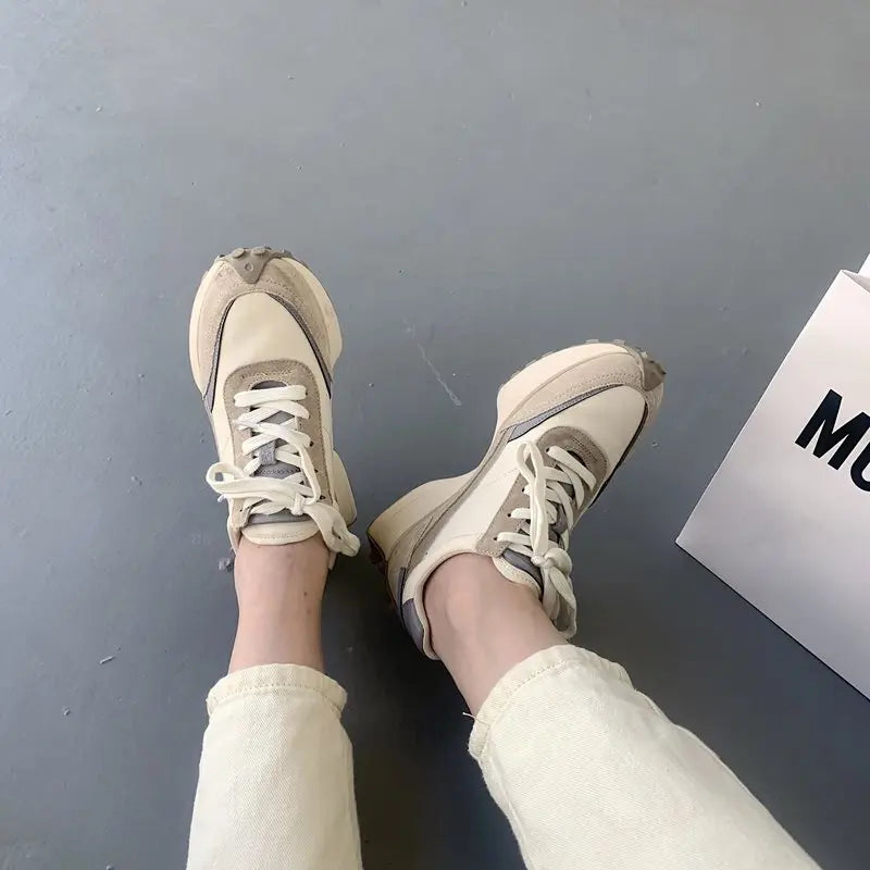 Barnskor Sneakers Rund Tå Kalvveley Hållbara och Bekväma-3
