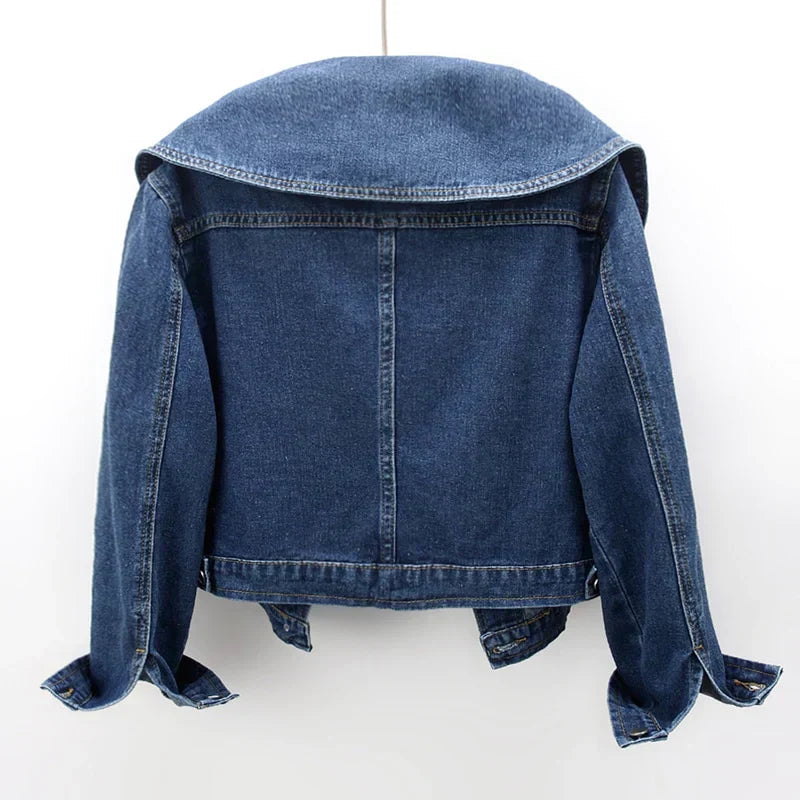 Dam Denimjacka Modern Snitt Ekologisk Denim-2