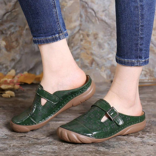 Dam Sandaler Ortopedisk Retro Design för Skor-1