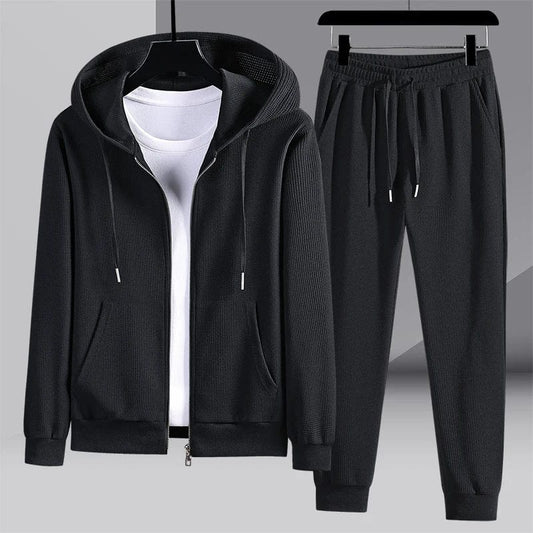 Kvinnor Loungewear Set Avslappnad Våffelstickad Design Mjuk Blandningstyg-1
