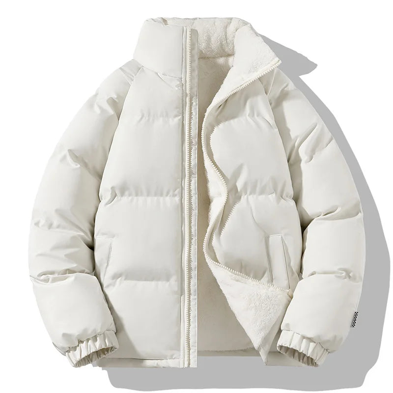 Variant image for Damjacka Softshell Pufferjacka Trendig Design Polyester Fleece-16