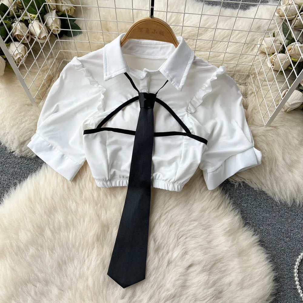 Damklänning Monokrom A-Line Akryl Polyester Viskos 3
