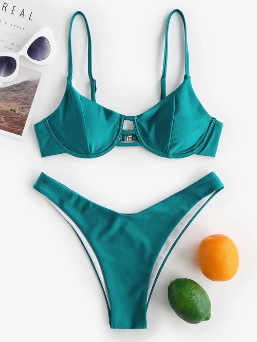 Dam Hög Midja Byxor Lätta Bomull för Sommar-1