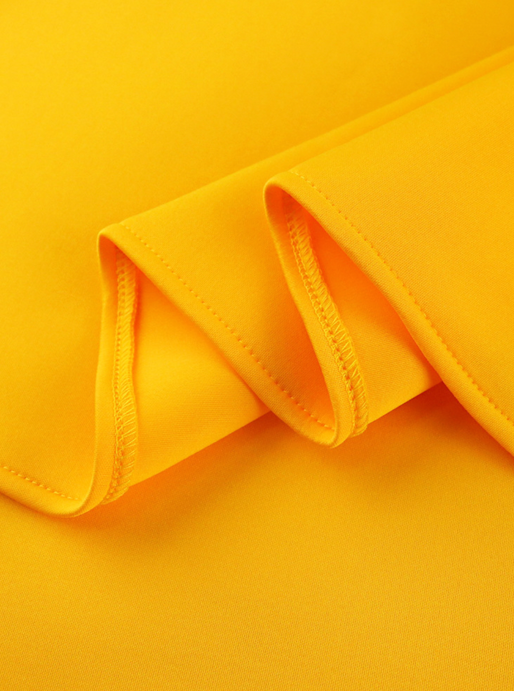 Damklänning Slingdekoration Polyester och Bomull - Fina Dam Klänningar-5