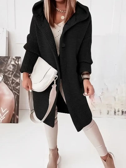 Dam Vinterjacka Elegant Polyester Lång Modell 5