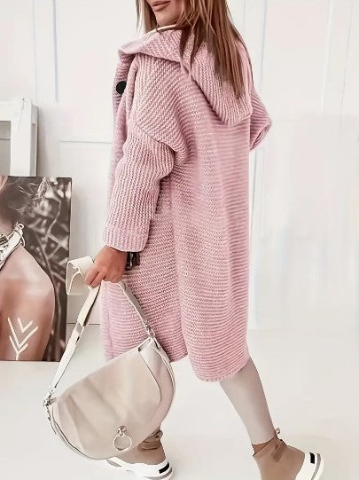 Dam Vinterjacka Elegant Polyester Lång Modell 2
